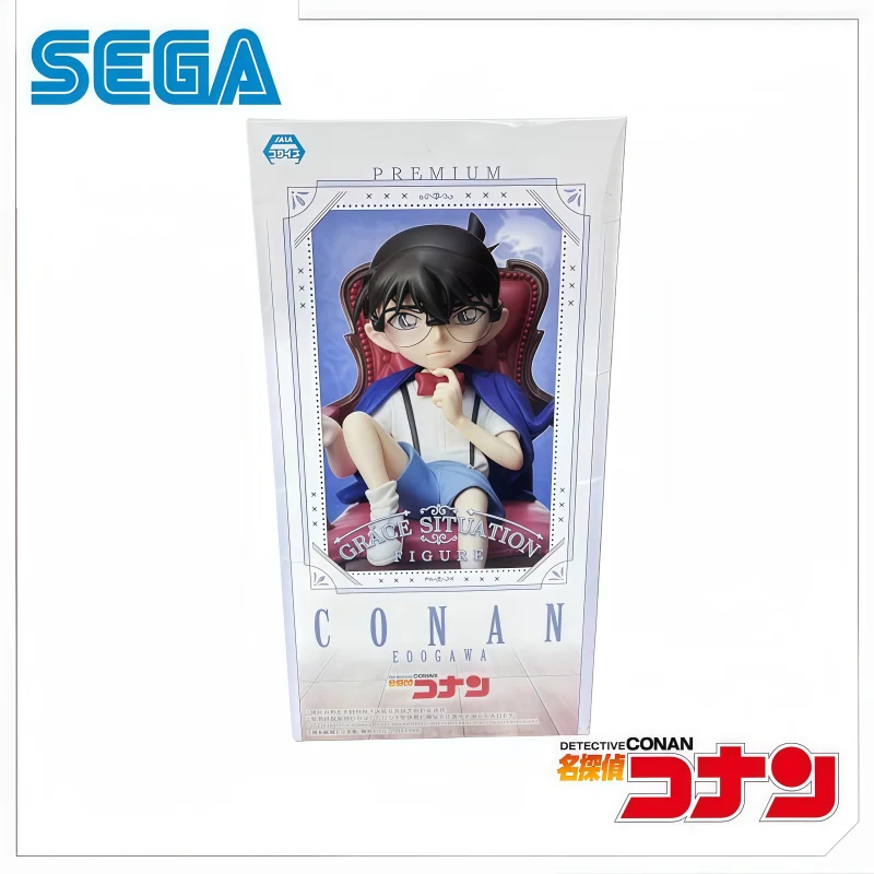 

In Stock 100% Original SEGA Detective Conan Conan Edogawa Action Figure Model Doll Brand New Boxed Garage Animation Peripherals