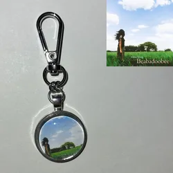 beabadoobee “glue song” pendant keychain album cover themed Handmade