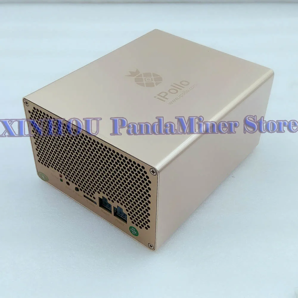 Imagem -02 - Usado Ipollo v1 Mini330m Miner Ethw Ethf Qkc Clo Pom Zil Etc Mining Melhor do Que Asic Ipollo x1 Jasminer X16 Antminer E9pro Ks0