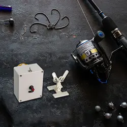 Olta Sarma Elektrikli Tahrik Makinesi Olta Yapı Tamir Araçları DIY Kaldırma Braketi Ile Balıkçılık Aksesuarları