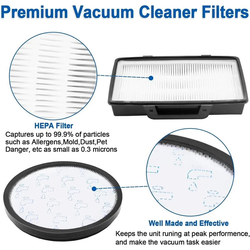 Filtro Hepa Para Rowenta RO69XX X-Trem Power ZR 006001   Acessórios para aspirador de pó RO6941EA RO6951EA RO6954EA RO6963EA RO6984EA