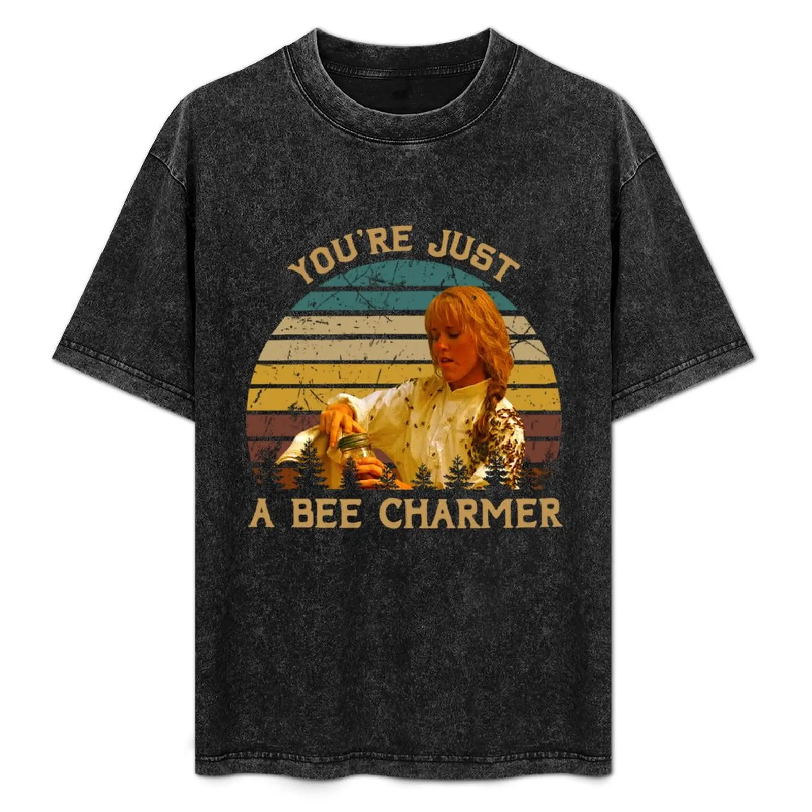 

Vintage Art Fried Green Tomatoes Films - You're Just A Bee Charmer T-Shirt Work Outdoor T-Shirt for Men