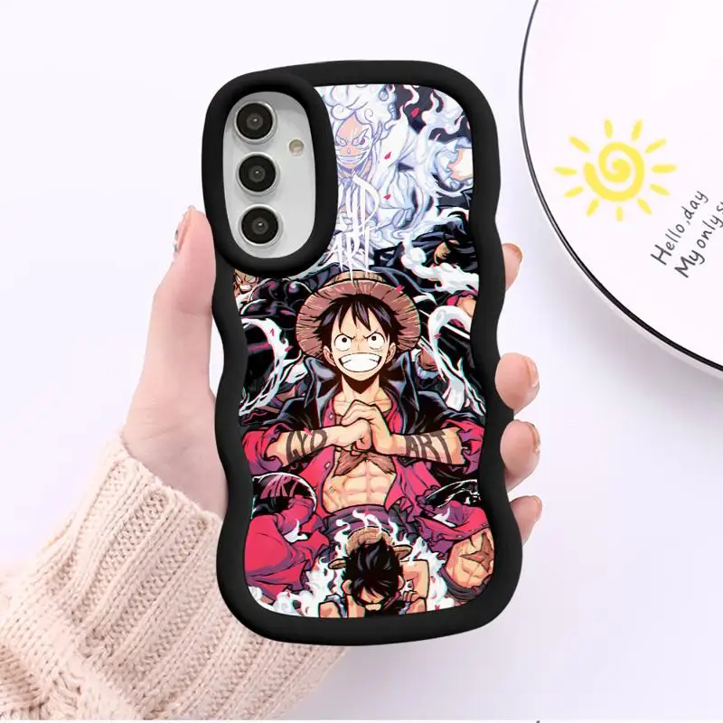 Monkey-D-Luffy Phone Case For Samsung Galaxy A54 A53 A14 A52 A13 A12 A33 A51 A23 A24 A21S A32 A73 A22 Hand Matte Shell