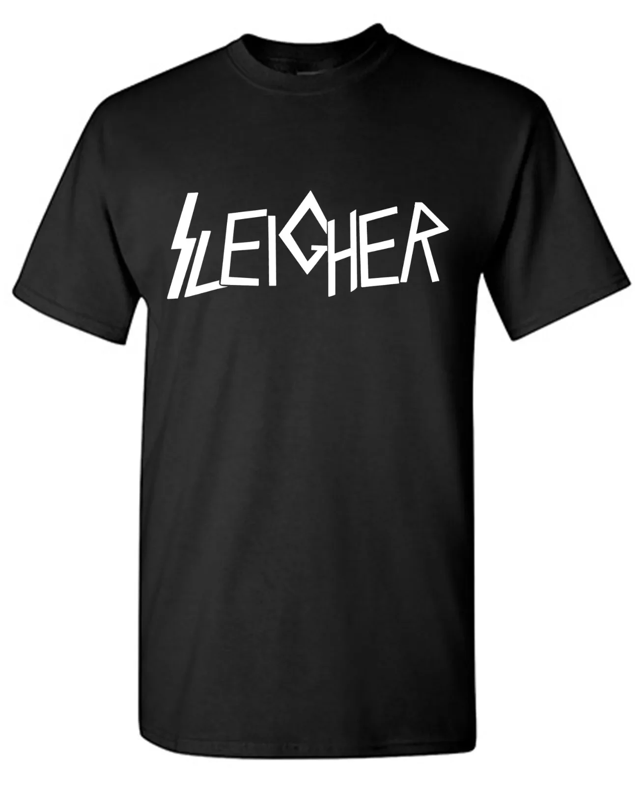 Sleigher Sarcastic Humor Graphic Tee Gift For Men Novelty Funny T Shirt