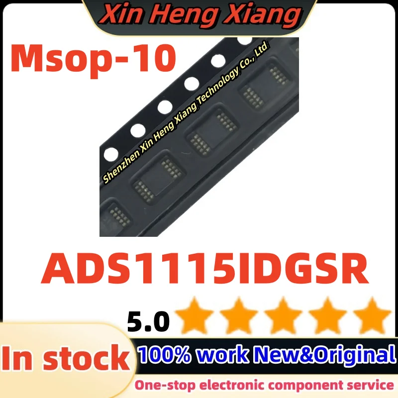 (5-10pcs)ADS1115IDGS ADS1115 ADS1115IDGSR MSOP-10