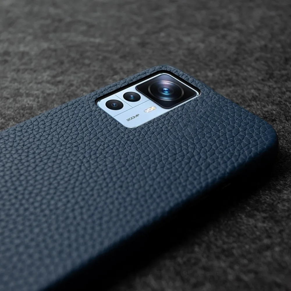 Retro Cowhide Real Leather Case For Xiaomi 12T Pro Mi12Pro 12 T 12Pro 12Lite 12Ultra Cover Business Protection Fundas Shell Back