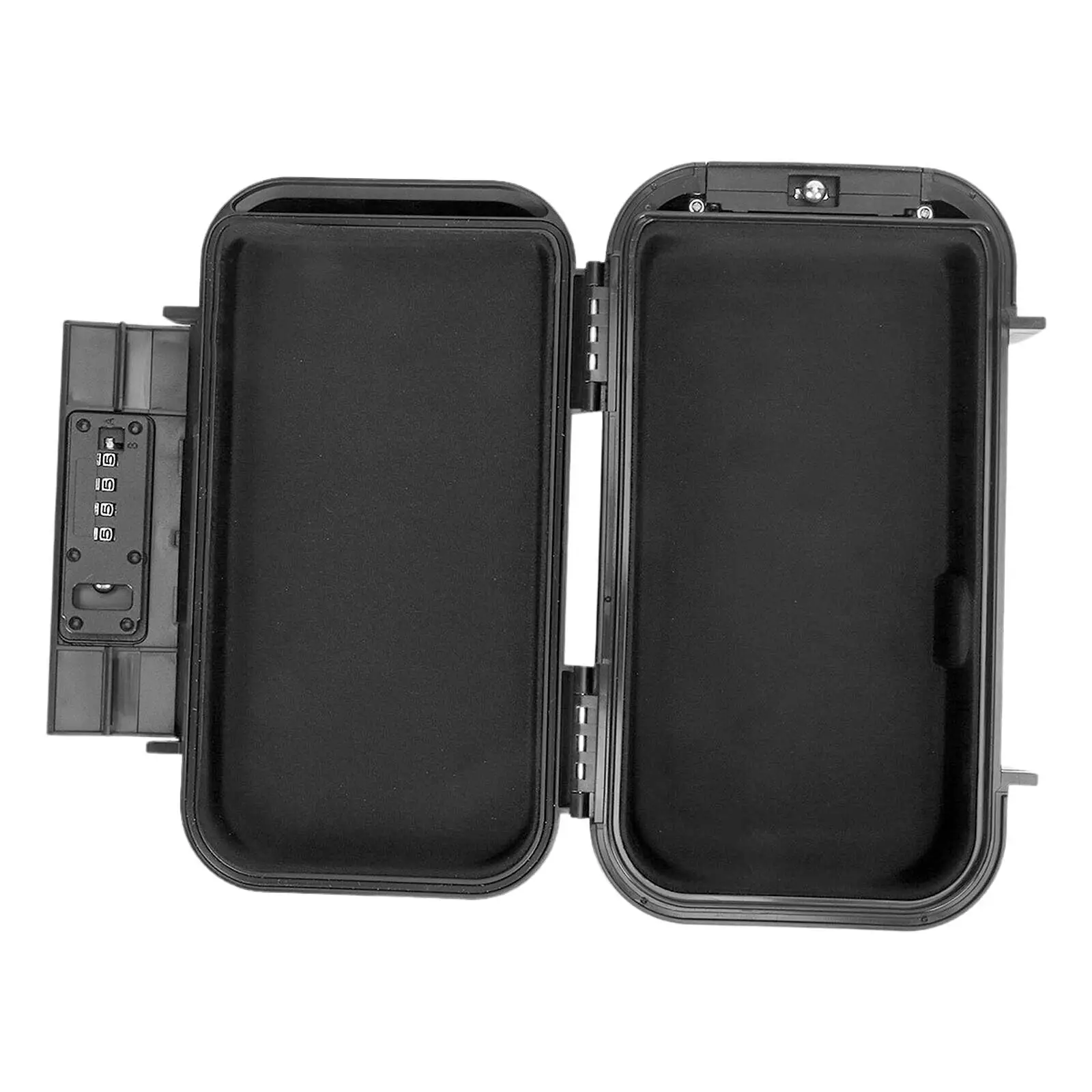 Portable Mini Security Box Waterproof Easy to Carry Travel Security Case Storage Box for Valuables Passports Car Dorms Home