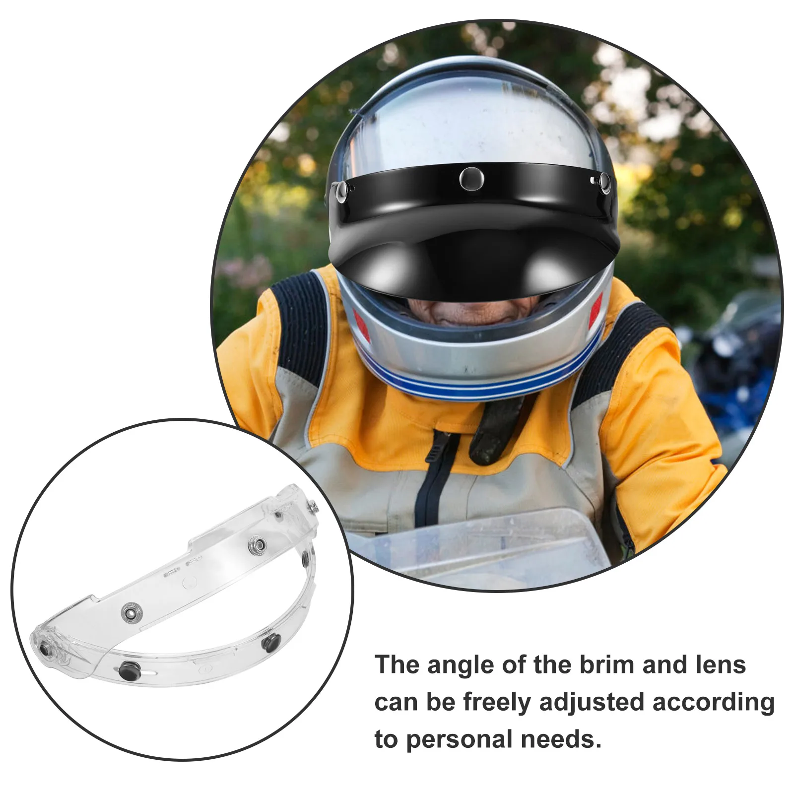 

Motorcycle Visor Fastener Plastic Fastener Cycling Motorbike Accessory Outdoor Safety Replacement