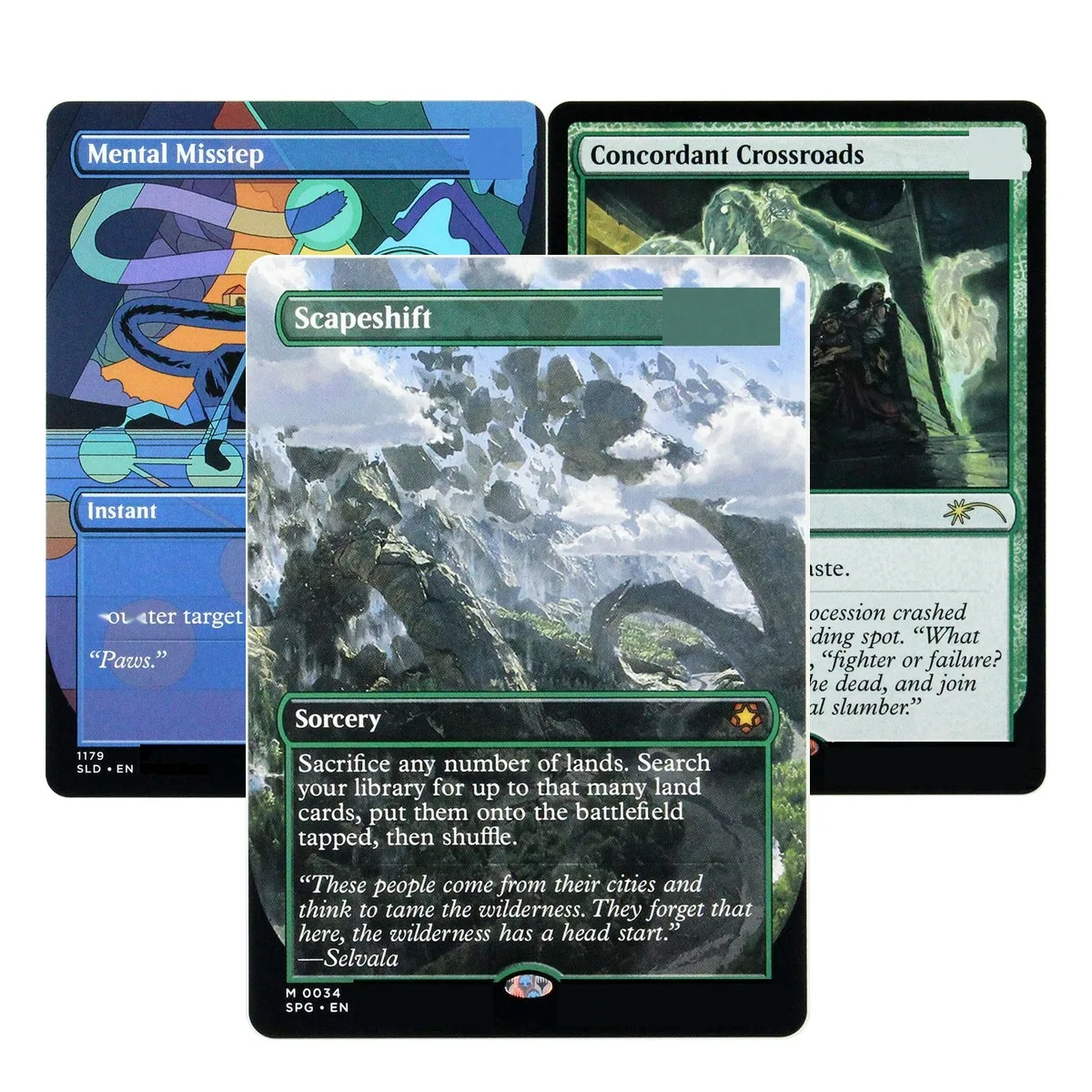 Holo Scapeshift An Offer You Can't Refuse Bloodchief Ascension TCG Proxy Cards Custom Top Quality Game Collection Trading Cards