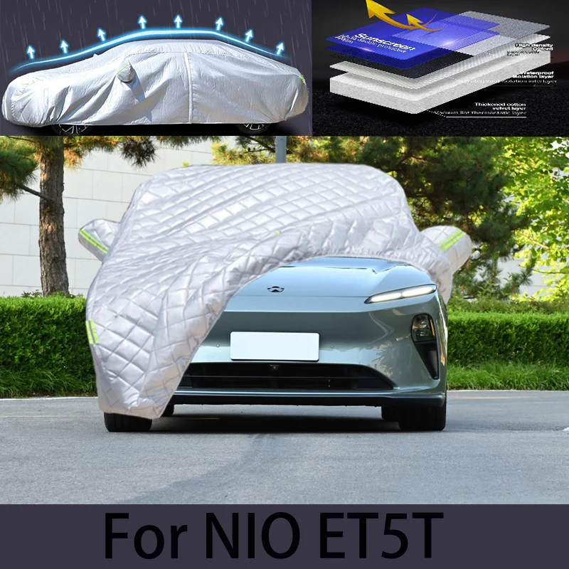 

For NIO ET5T Hail prevention cover auto rain protection, scratch protection, paint peeling protection, car clothing