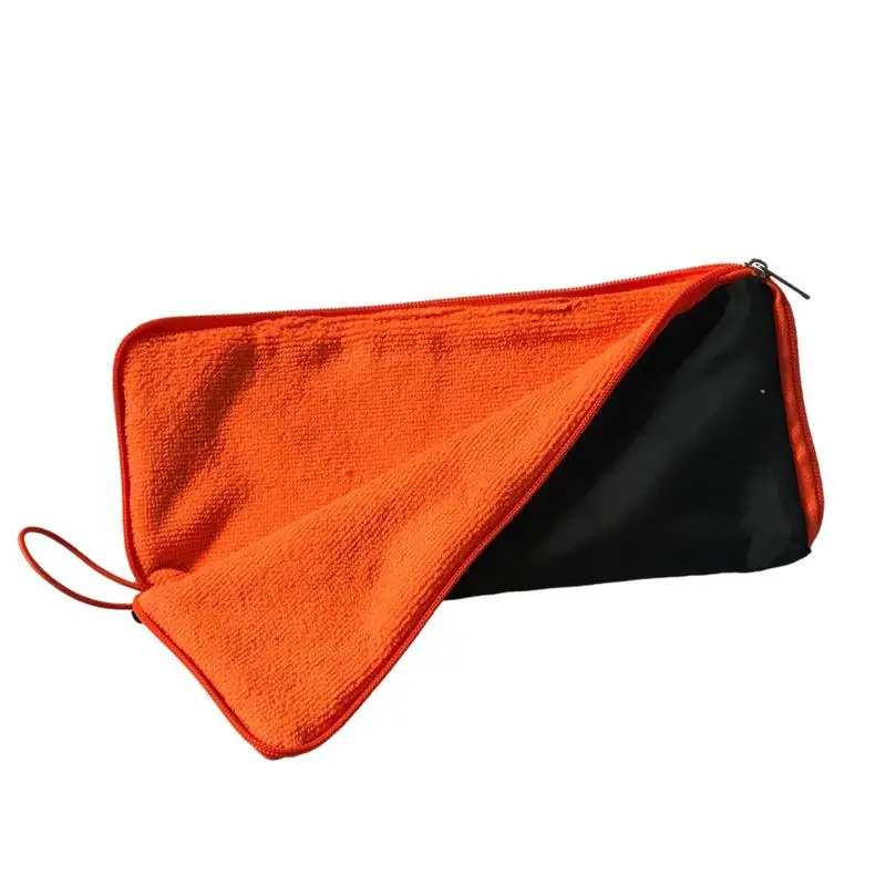 Umbrella Bag Chenille Outdoor Umbrella Storage Bag with Zipper Super Absorbent Storage Bag Quick-Drying Umbrella Cover