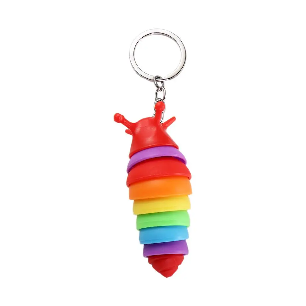 Accesorios para llaves de coche: Llavero Caterpillar, Llavero de oruga, Llavero de caracol, Llavero de pulpo