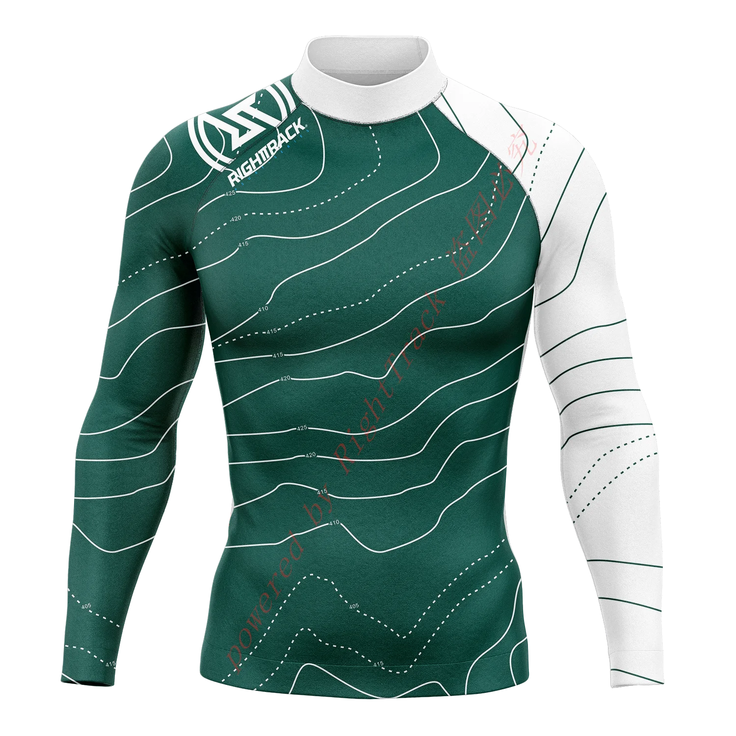 Neue Sommer Herren Rash guard Langarm Surf hemden Sonnenschutz Lycra Stoff Surf Sweatshirt UV-Schutz Right track Bade bekleidung