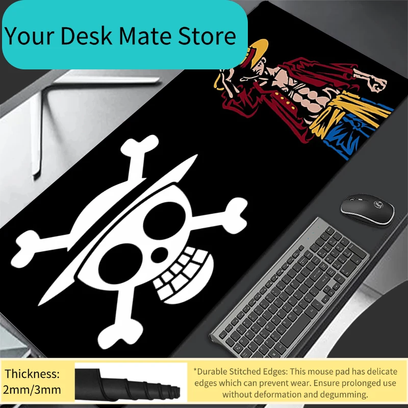 Gaming Mouse Pad Computer Desk Mat One Piece Table High-Quality Keyboard Pad Laptop Rubber Non-slip Back Mousepad Cushion
