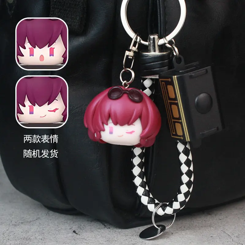 

Honkai: Star Rail Dan Heng Kafka Jing Yuan Jingliu Tingyun Cartoon Cosplay model Pendant Key chain Anime accessory ornament Gift