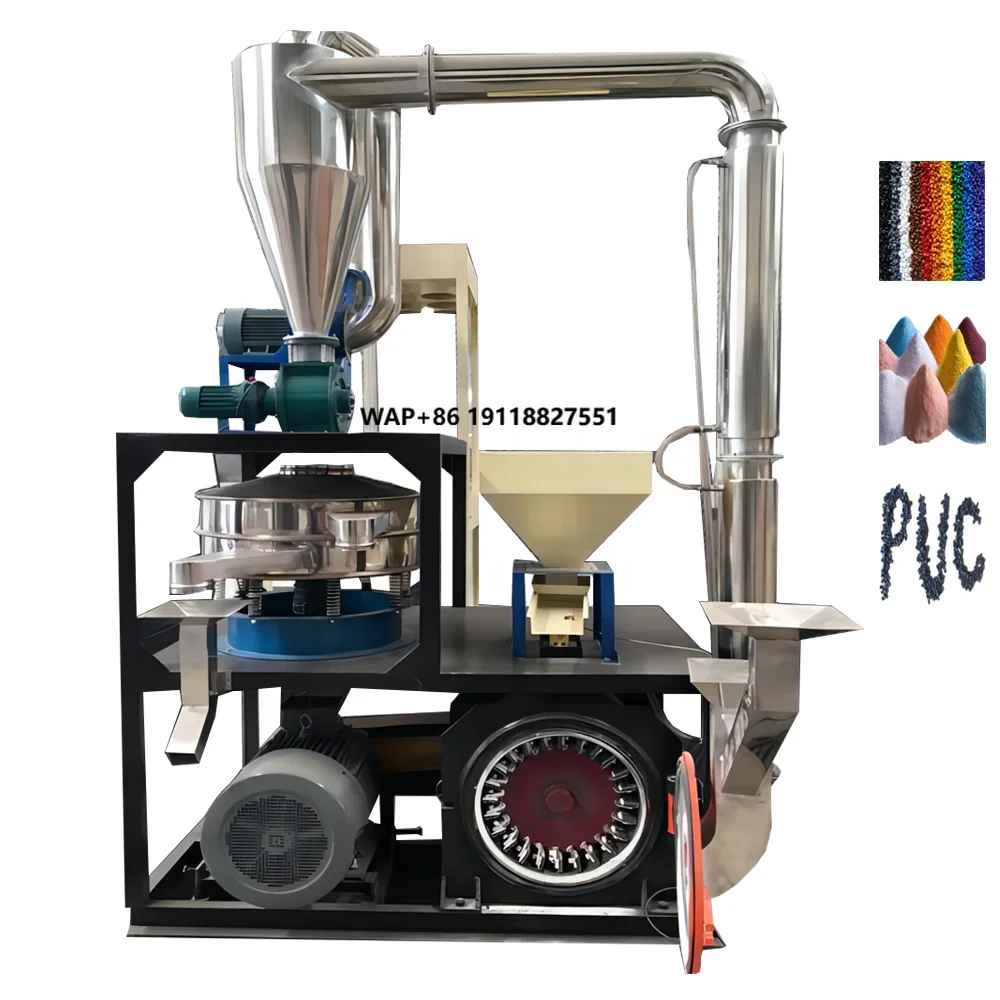 

DZJX Cryogenic Pe Pulverizer Pvc Grinding Machine Disc Type Plastic Grinder Pc Pulverizing Mill