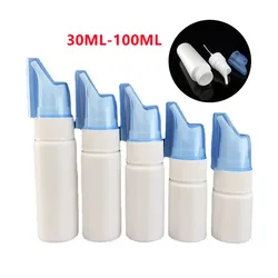 Nasal Irrigator Nose Wash Cleaner Bottle Spray Water Bottle Fine Mist Atomizer Portable Liquid Empty Container For Traveling