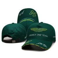 Gorra de Béisbol de Entrenamiento Diario del Equipo de Carreras F1 Aston Martin, Fernando Alonso, Gorra de Sol para Hombre, Protección Solar, Gorra de Moda Casual con Visera