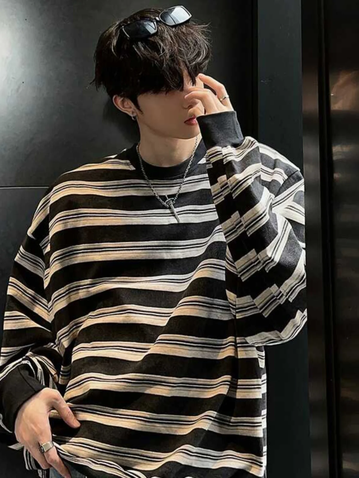 Mens No Hat Hoodies Art Seasons Versatile Slim Streetwear Youth Y2K Breathable Skin-Friendly Stylish Edgy Unique Antimicrobial