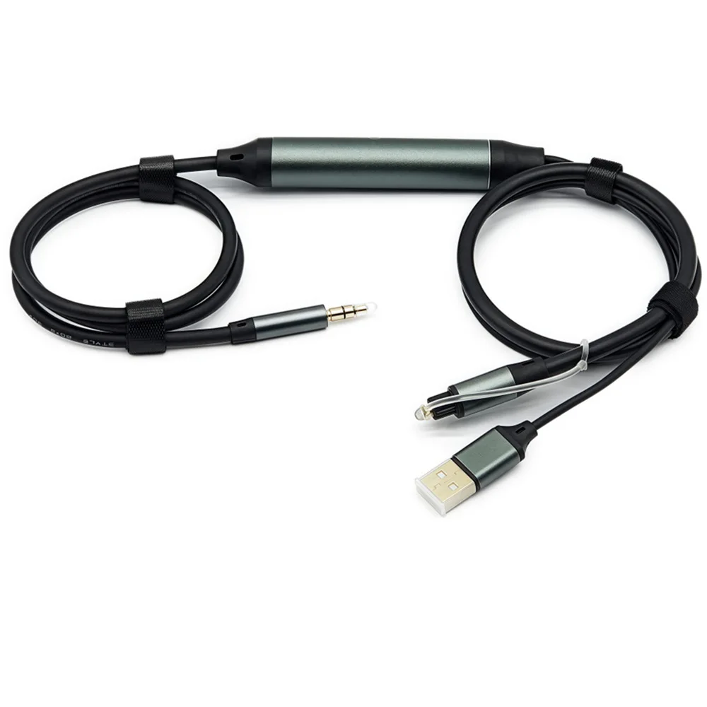 3.5mm Aux to Optical Audio Converter, Audio Signal Only Transfered from Aux to Optical,SPDIF Cord for Computer, Projector