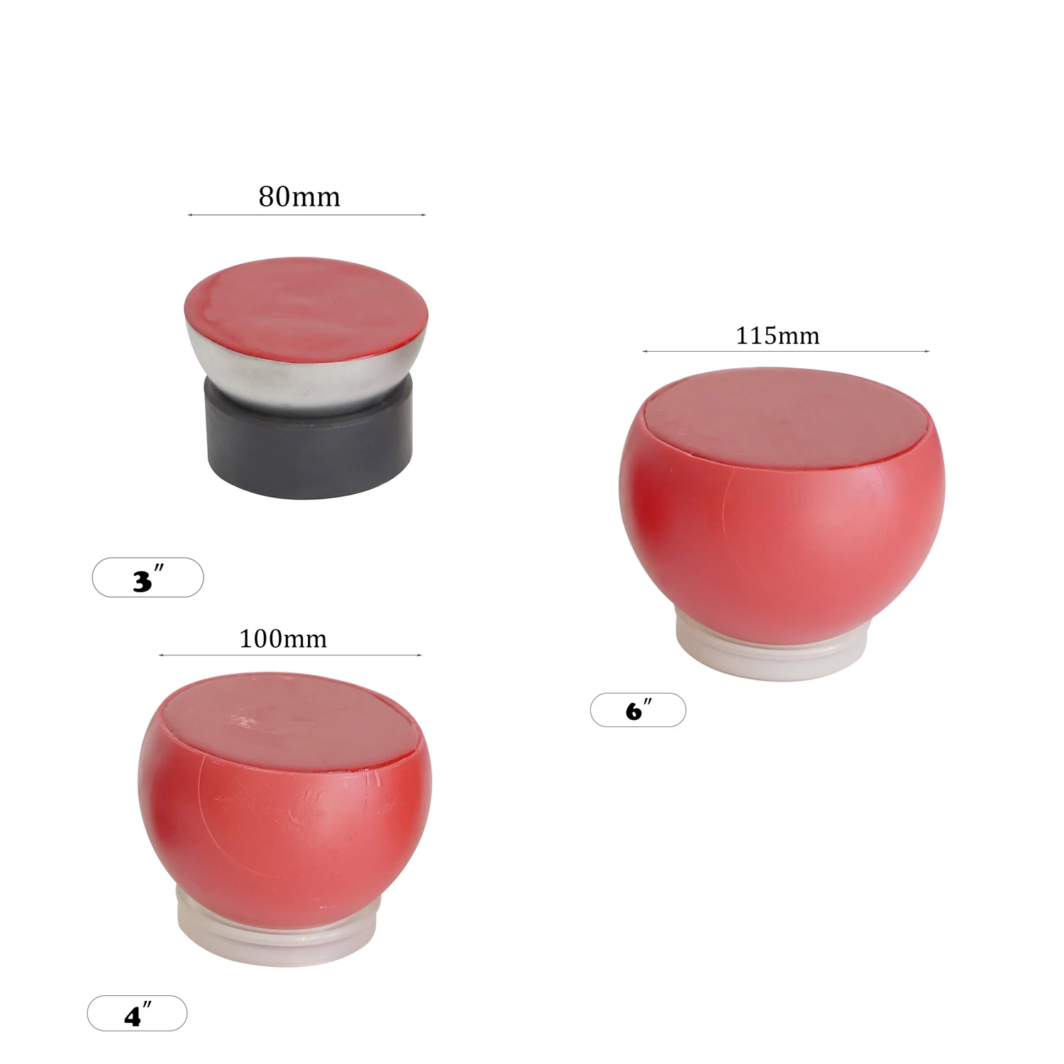 Sealing Wax Ball Ring Setting Clamp Jewelry Engraving Block - 3/4/6 Inch Size for Precise Jewelry Crafting