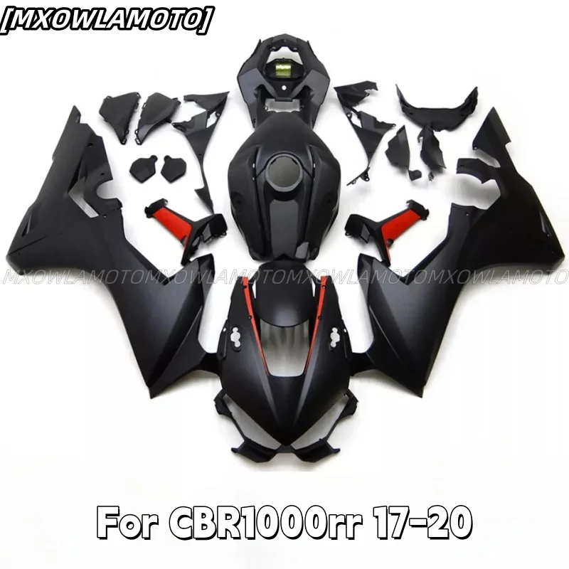 For CBR1000 RR CBR 1000 RR 1000RR 2017 2018 2019 matte black painted Components Bodywork Fairing Injection Molding Cowl Body