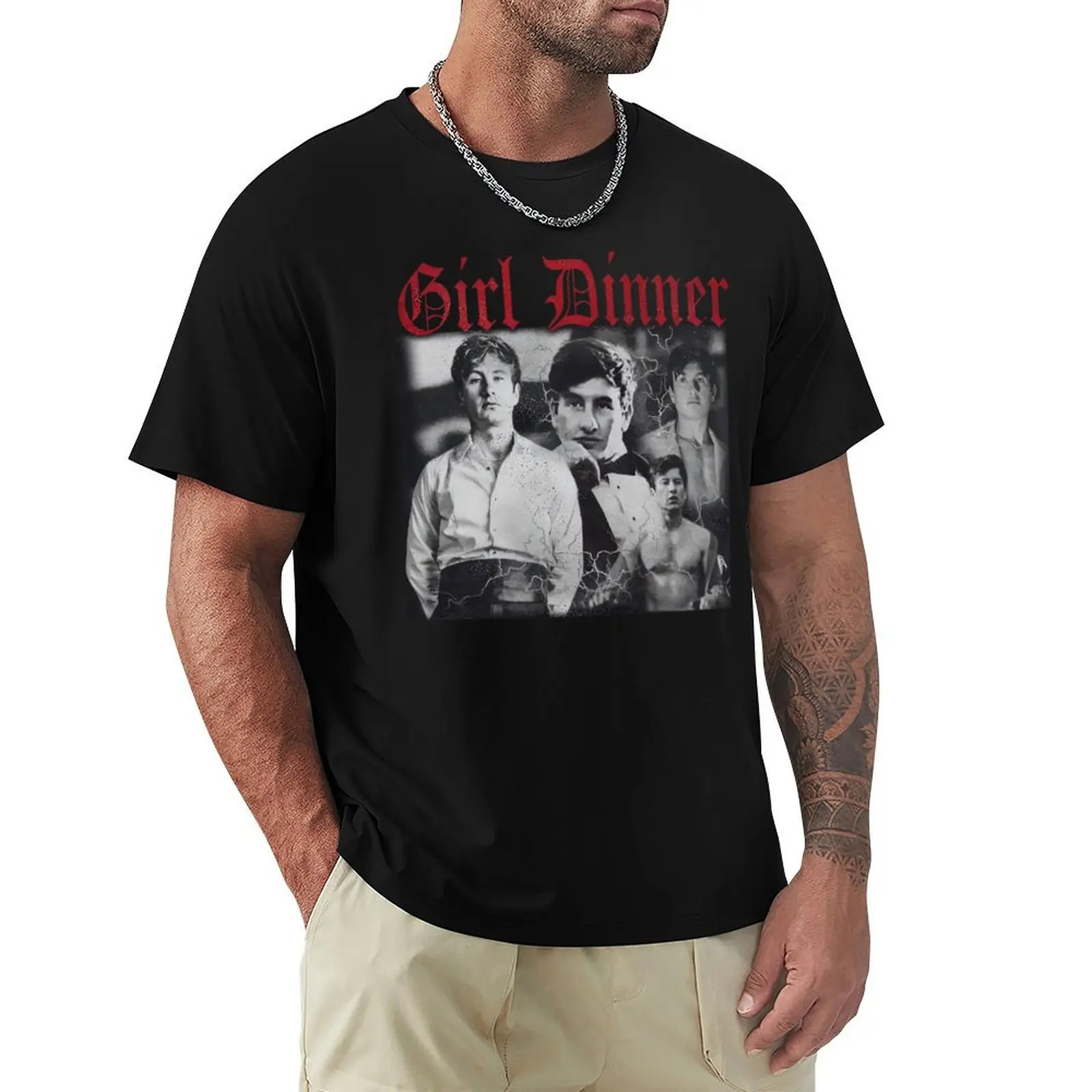 

Barry Keoghan Girl Dinner T-Shirt cute tops graphic tee shirt sublime shirts men graphic