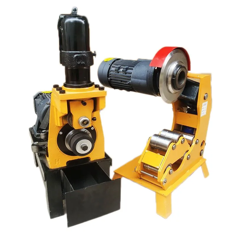 Fire-fighting Cutter Galvanized Electro-hydraulic Cutting Pipe Grooving Machine