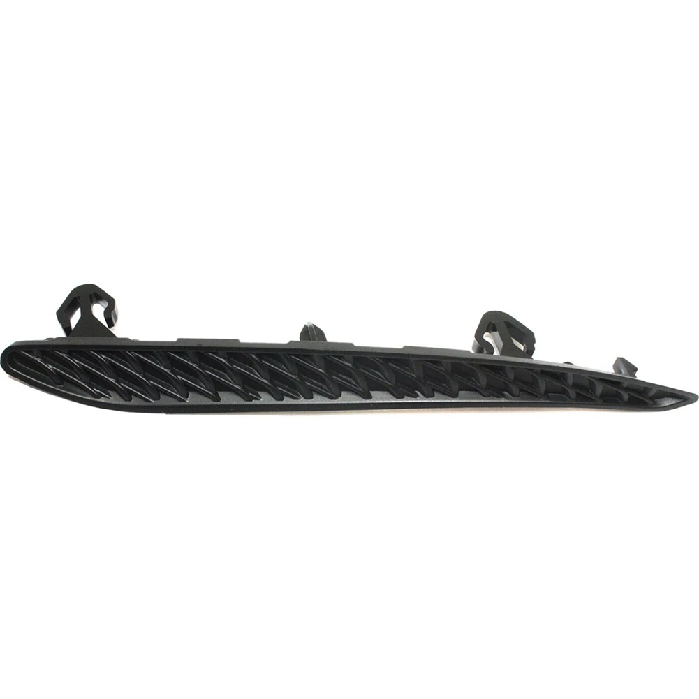 For Mercedes For Benz 2014-16 W212 E E350 E400 A Pair Of L&R Rear Bumper Cover Grille Trim Black ABS 2128854221 2128854121