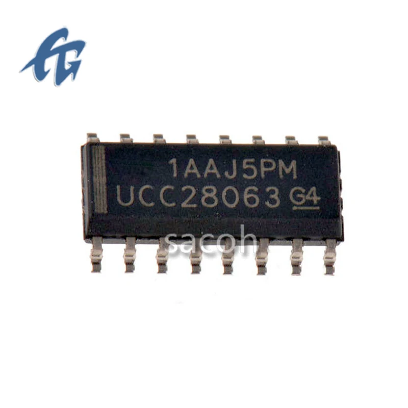 Original Power Management Chip IC, circuito integrado, boa qualidade, UCC28063, UCC28063DR, SOP16, 5pcs