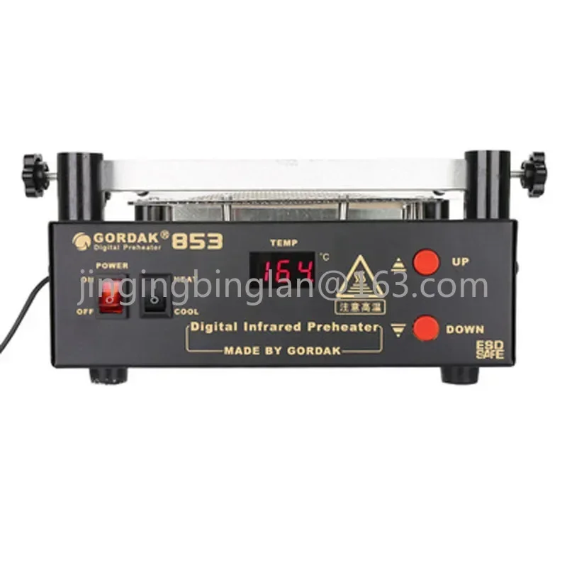 NEW 110V 220V Gordak 853 IR Preheater Station Lead Free Infrared Preheating Station BGA Repair Machine