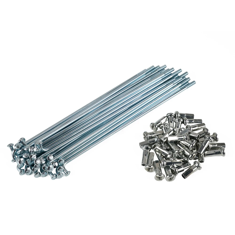 

36pcs Motorcycle Zinc Plated 17" Front Wheel Spokes Spoke Set for Honda CT90 SS50 C50 C70 CL70 C100 140.17 Rim