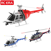 RC ERA C138 BELL 206 Jet Ranger 6-axis Gyro Stabilized Altitude Hold 4ch RC Helicopter Aircraft Hobby for Adults RTF VS XK K123