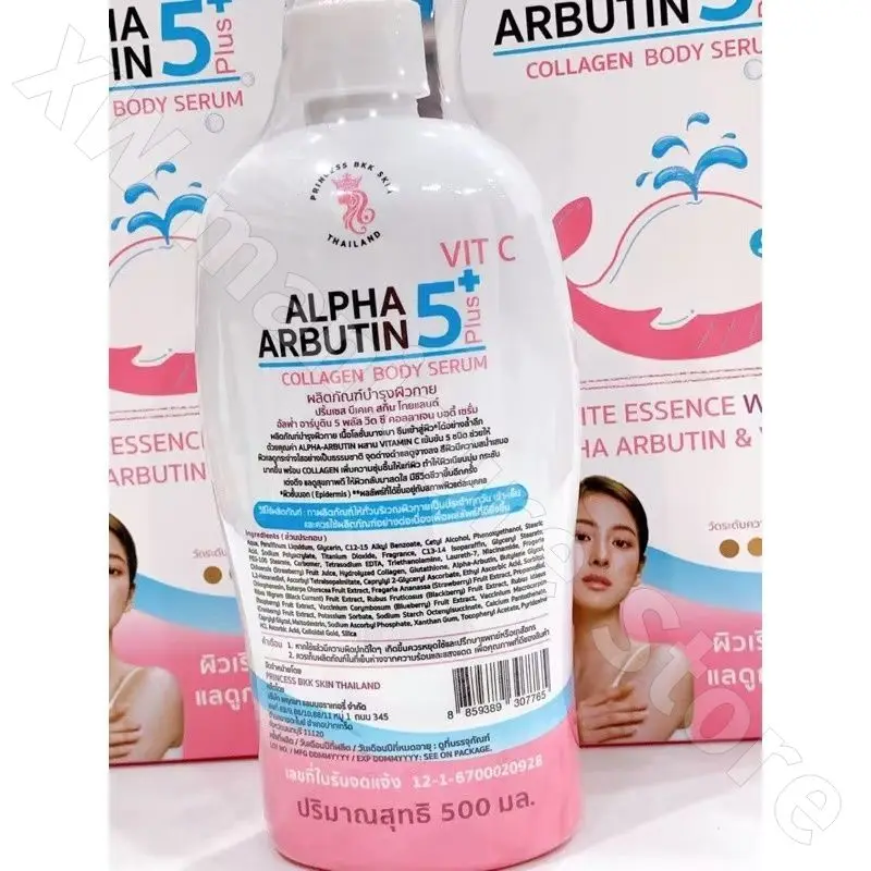 Body Lotion Sua Duong The Kich Trang Alpha Arbutin5 Plus +500 Moisturizes and Brightens Skin Tone To Improve Dryness