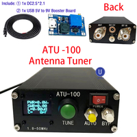 ATU-100 atu100 Machine 1.8-50MHz  ATU100mini Automatic Antenna Tuner by N7DDC 7x7 3.2Firmware Programmed OLED