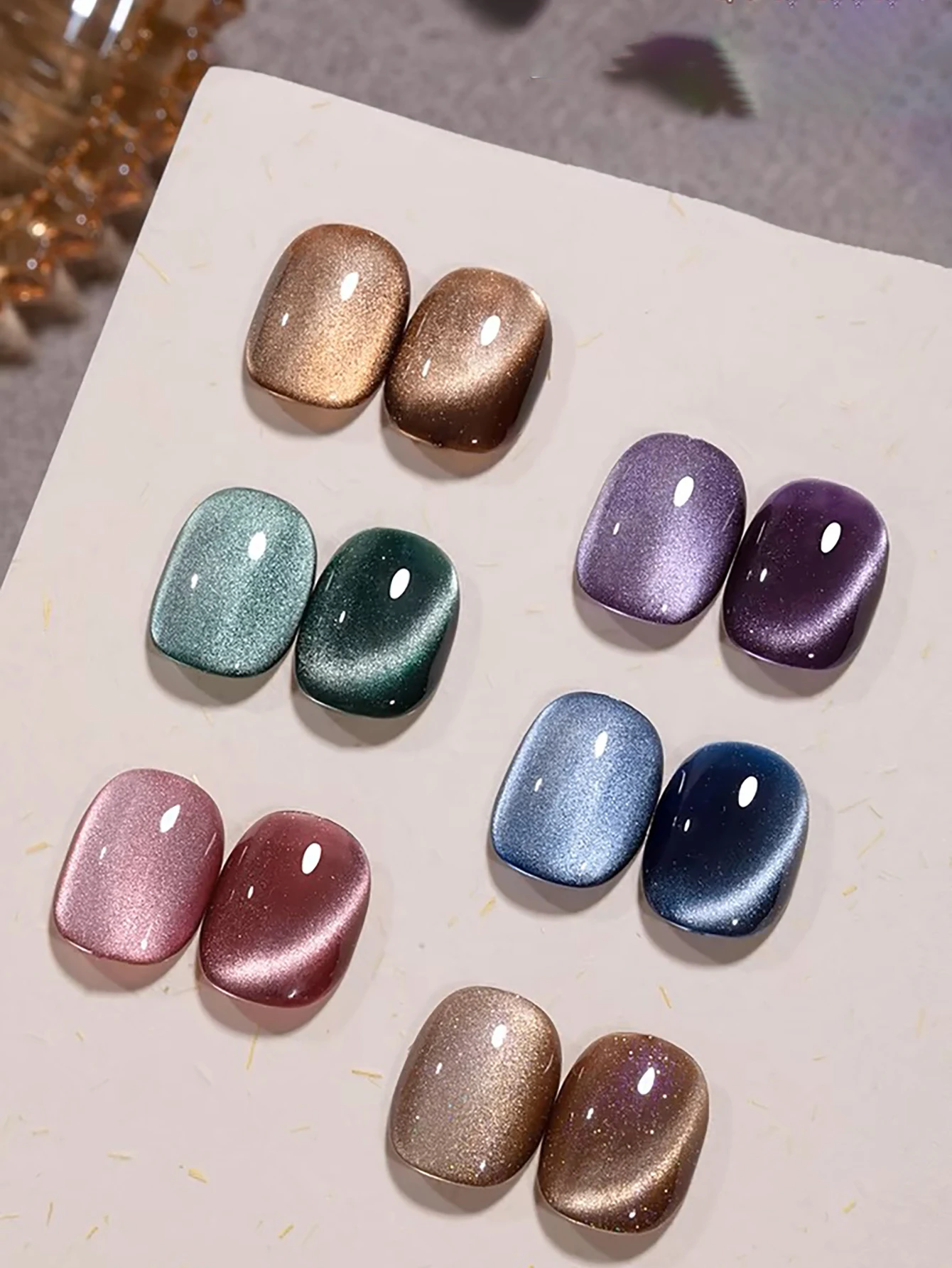 1pcs WS Vintage Porcelain White Cat Eye Gel Nail Polish 2026 New Whitening All-match Popular In All Season Nail Art Nail Salon
