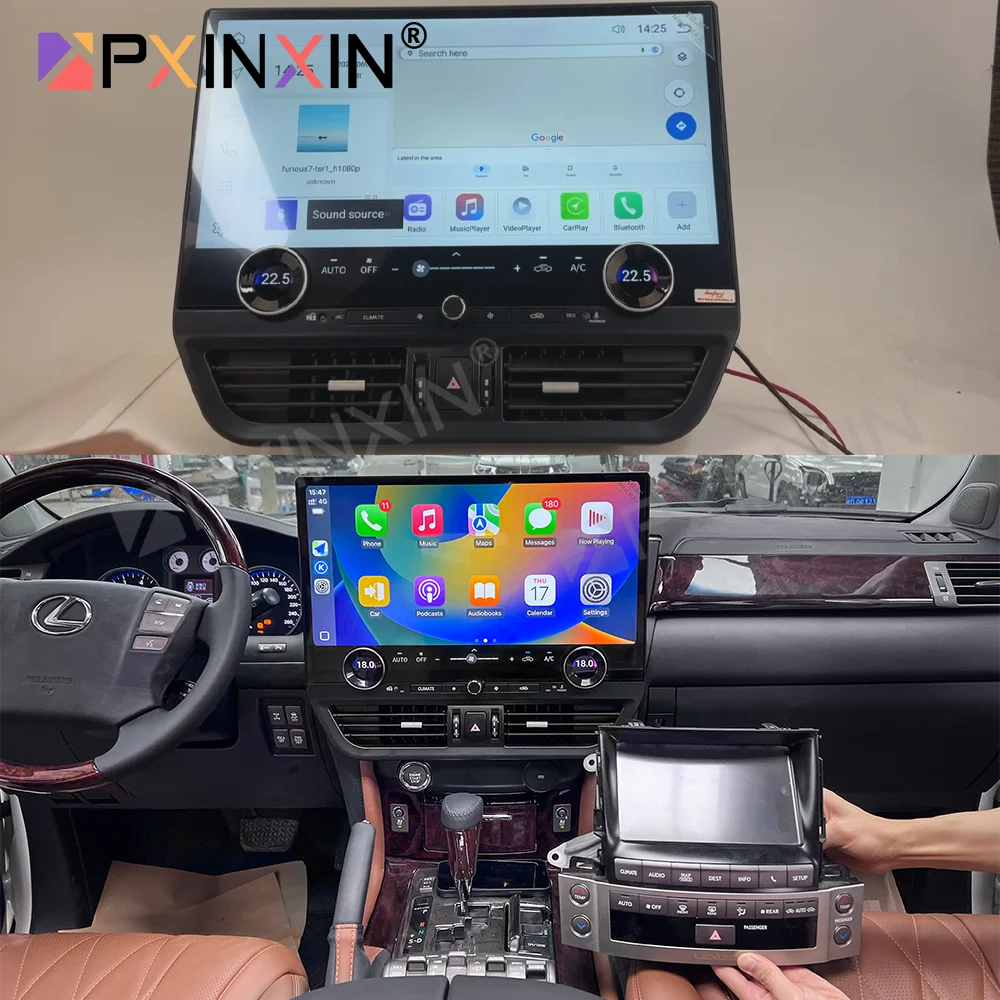 For Lexus LX570 2007-2015 Car Radio 19.8