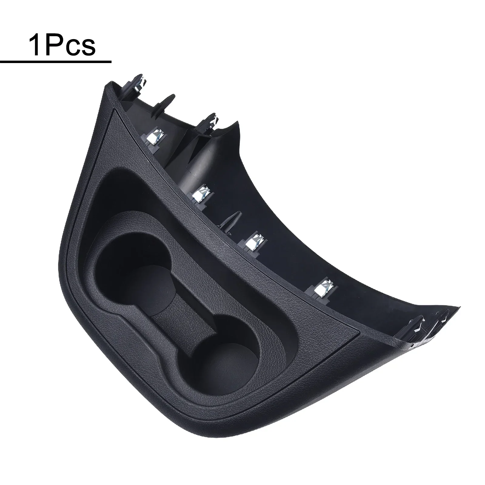 1pc Black Plastic Car Central Control Cup Holder Panel Suitable For Mercedes Vito Metris W447 2016-2023 New Interior Parts