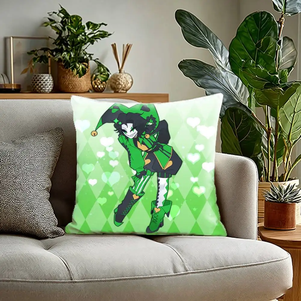 Game T-The F-rea-k C-Circus  Pillow Case Anti-dustmite Pillowcase Invisible zipper silky Sofa cushion cover for bedroom