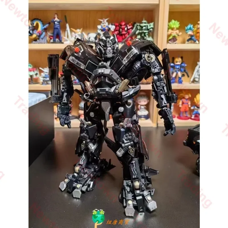 WJ WEIJIANG Transformation Black Apple M06 MPM06 M-06 Ironhide Enlarged Version Metal Action Figure