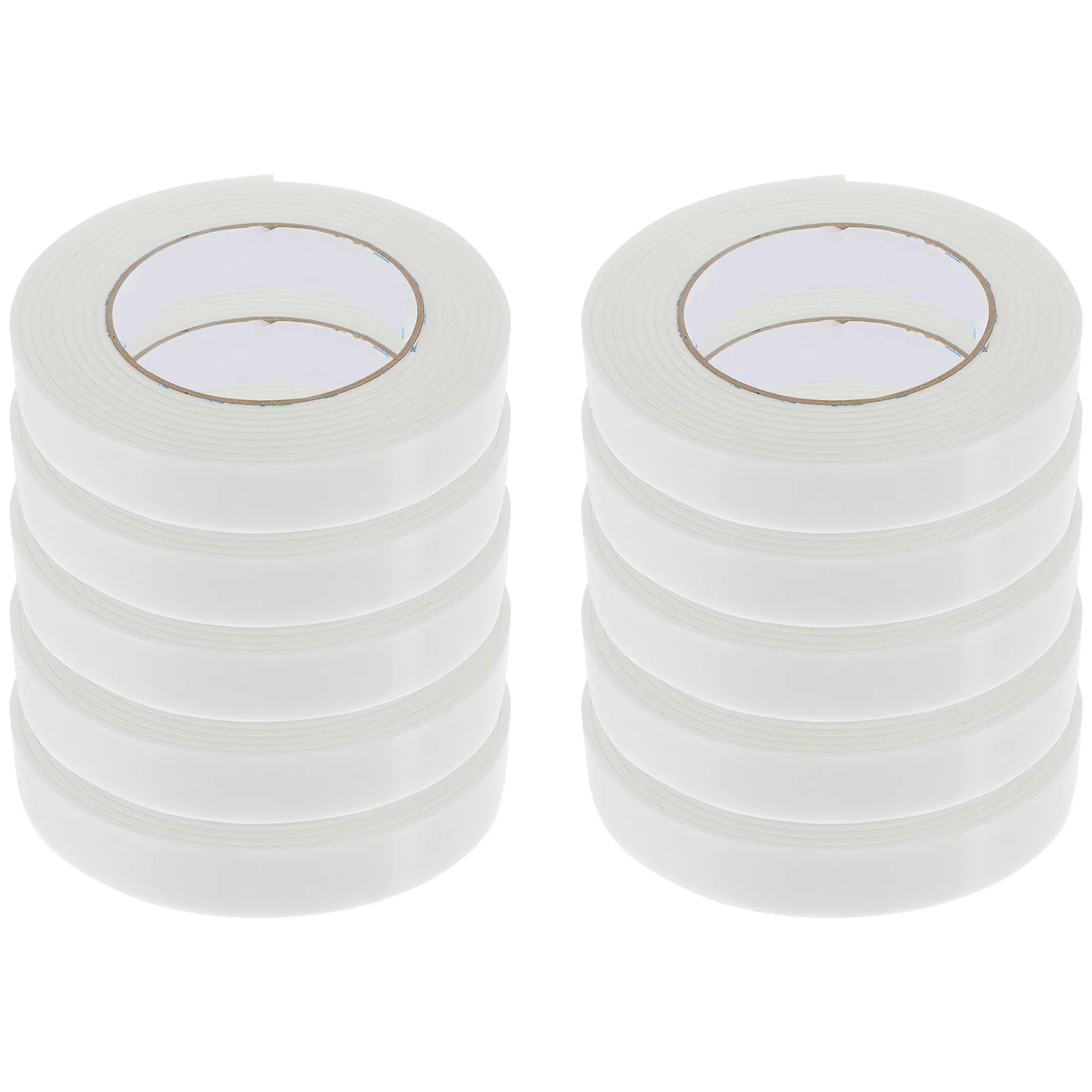 Клейкая лента для шкафа, 10 рулонов, лента с белыми деревянными краями, предварительно приклеенные окантовки для ремонта мебели, гибкая отделка