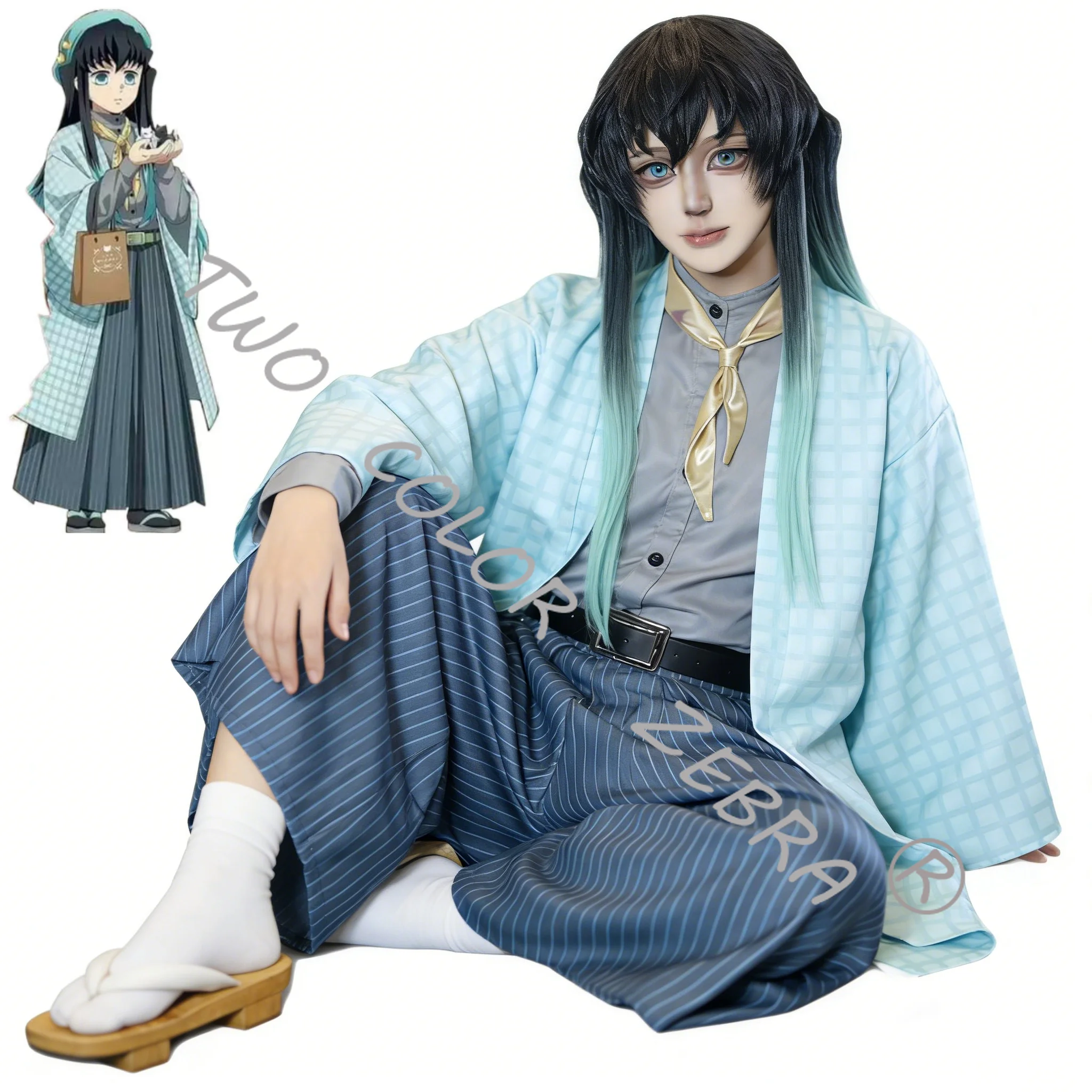 Anime Role Tokitou Muichirou C - đánh giá và giá Anime Cosplay Kimono