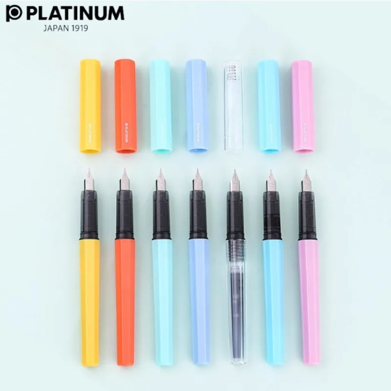 Stylo plume platine pointe F 0.5mm Macaron écriture calligraphie stylo plume fournitures scolaires accessoires de bureau