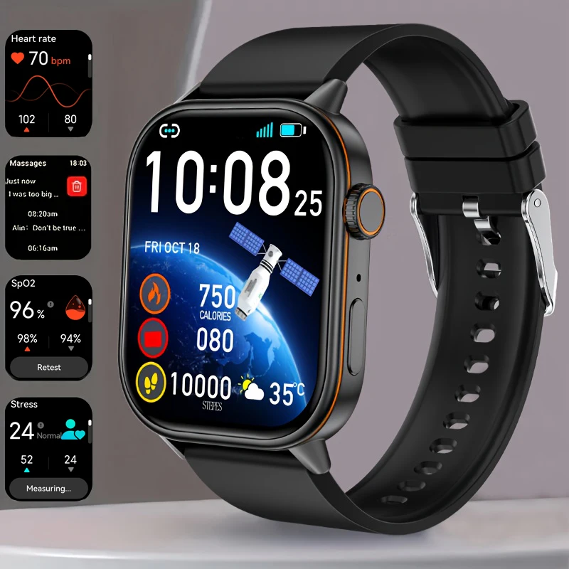 New Ciberer QX17 GPS Smart Watch, Ultra-large Display