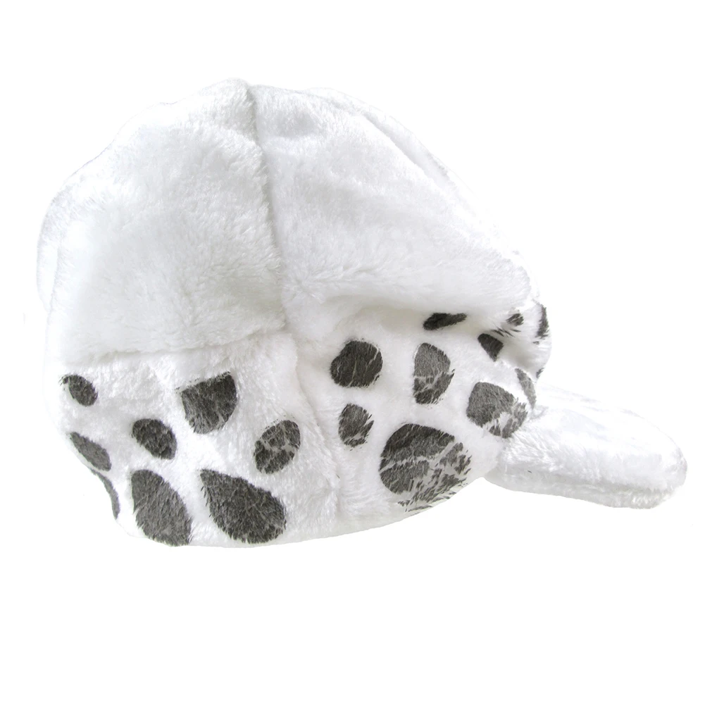 Brdwn Cosplay Trafalgar Law spotty Cap Soft Plush Hat Beanies