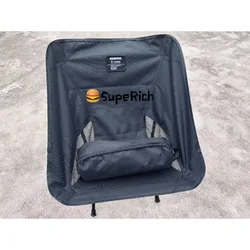 NBHD blackened canvas folding chair Moon chair outdoor camping portable light and easy to store thick car.