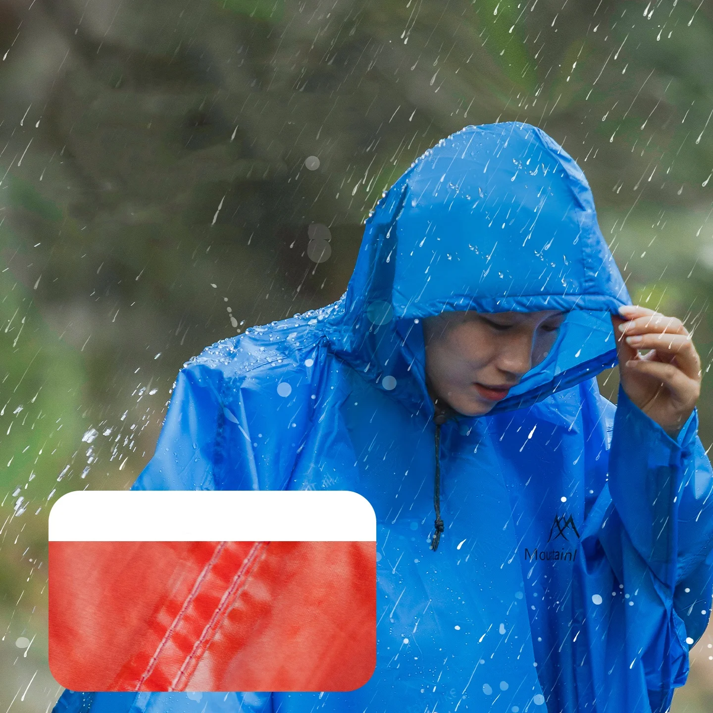 

Ультралегкий многофункциональный дождевик Mountainhiker 3-в-1 для кемпинга, походов и рыбалки, всепогодная накидка для треккинга