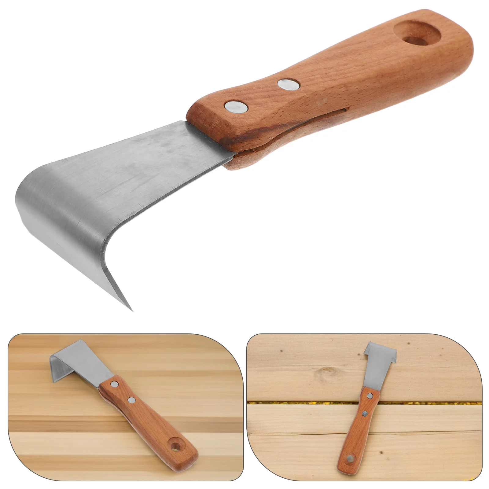 

4Pcs Bark Scraper Tool Lightweight Durable Manual Tree Debarking Tool for Fruit Trees Lawn and Garden Tree Bark Removal