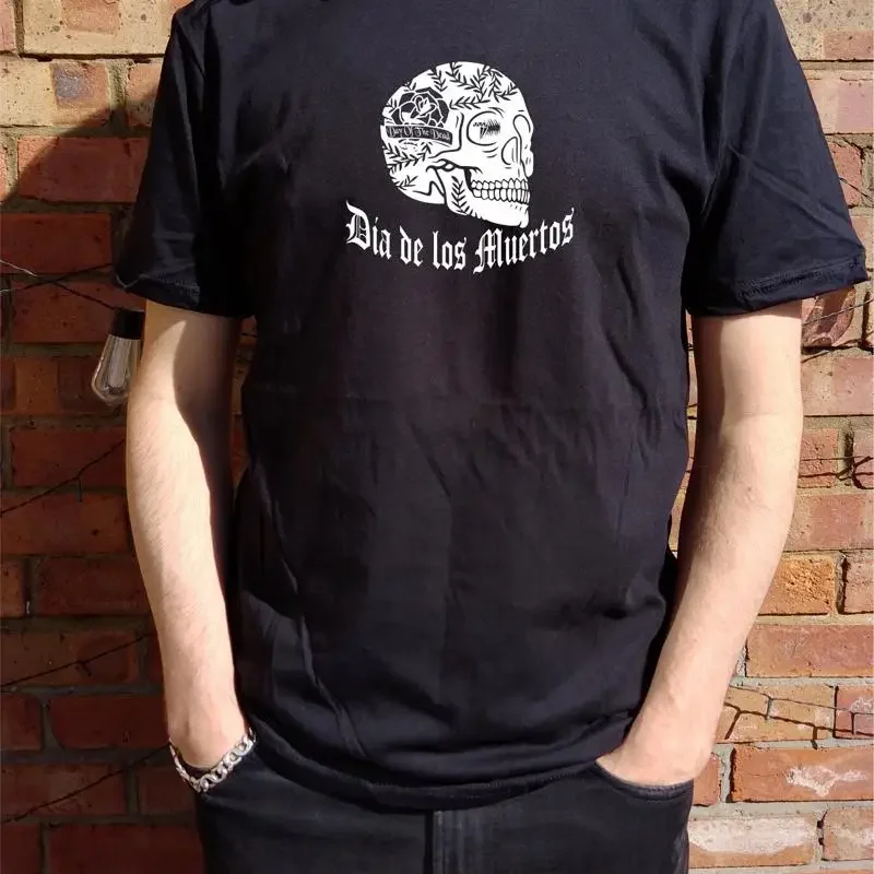 Dia De Los Muertos T Shirt Mexican Day Of The Dead Skull Various Colours