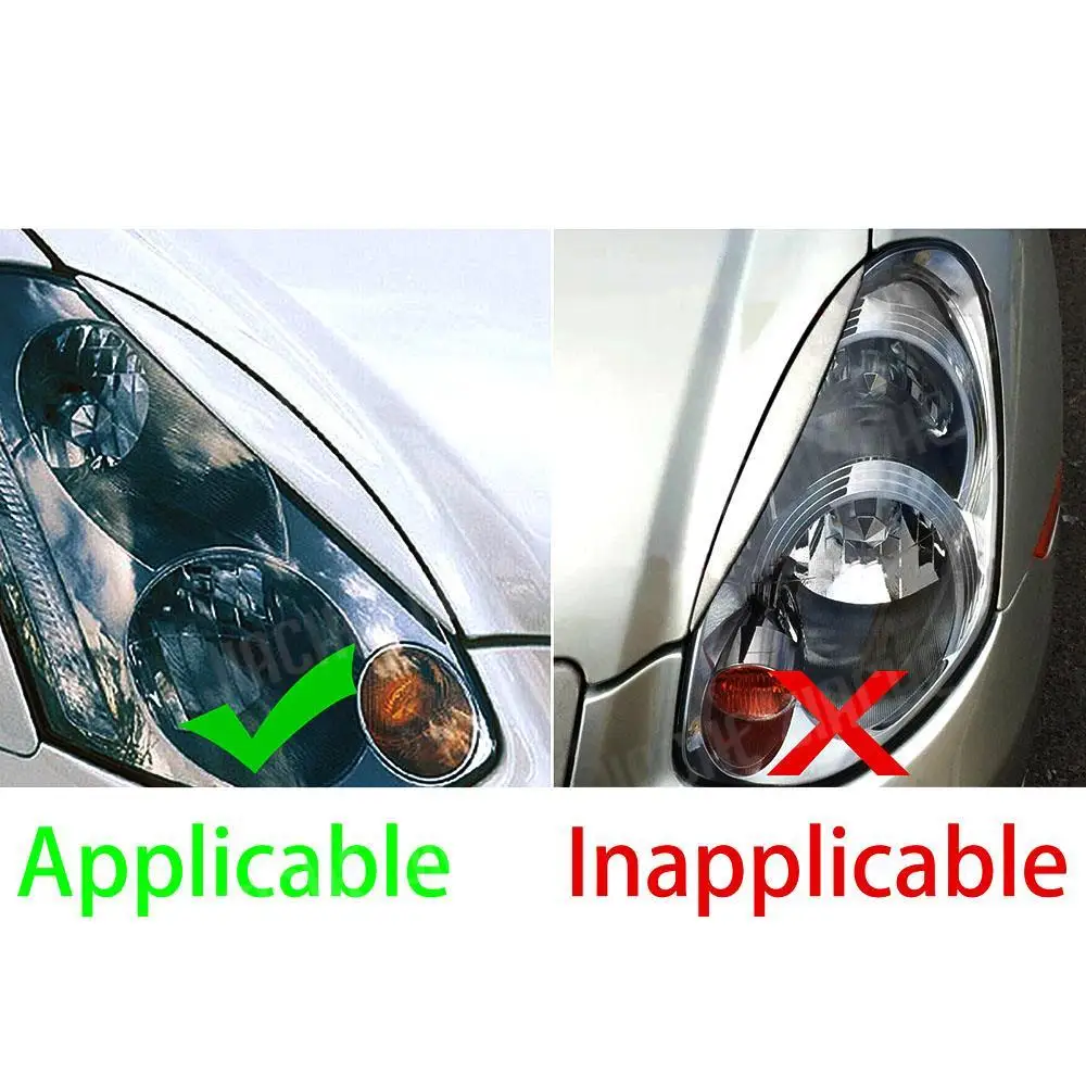 

Крышка для автомобильных фар из углеродного волокна для Infiniti G35 V35 2002-2007 FRP, черные основы, передняя лампа, палочка для век, Bodykit